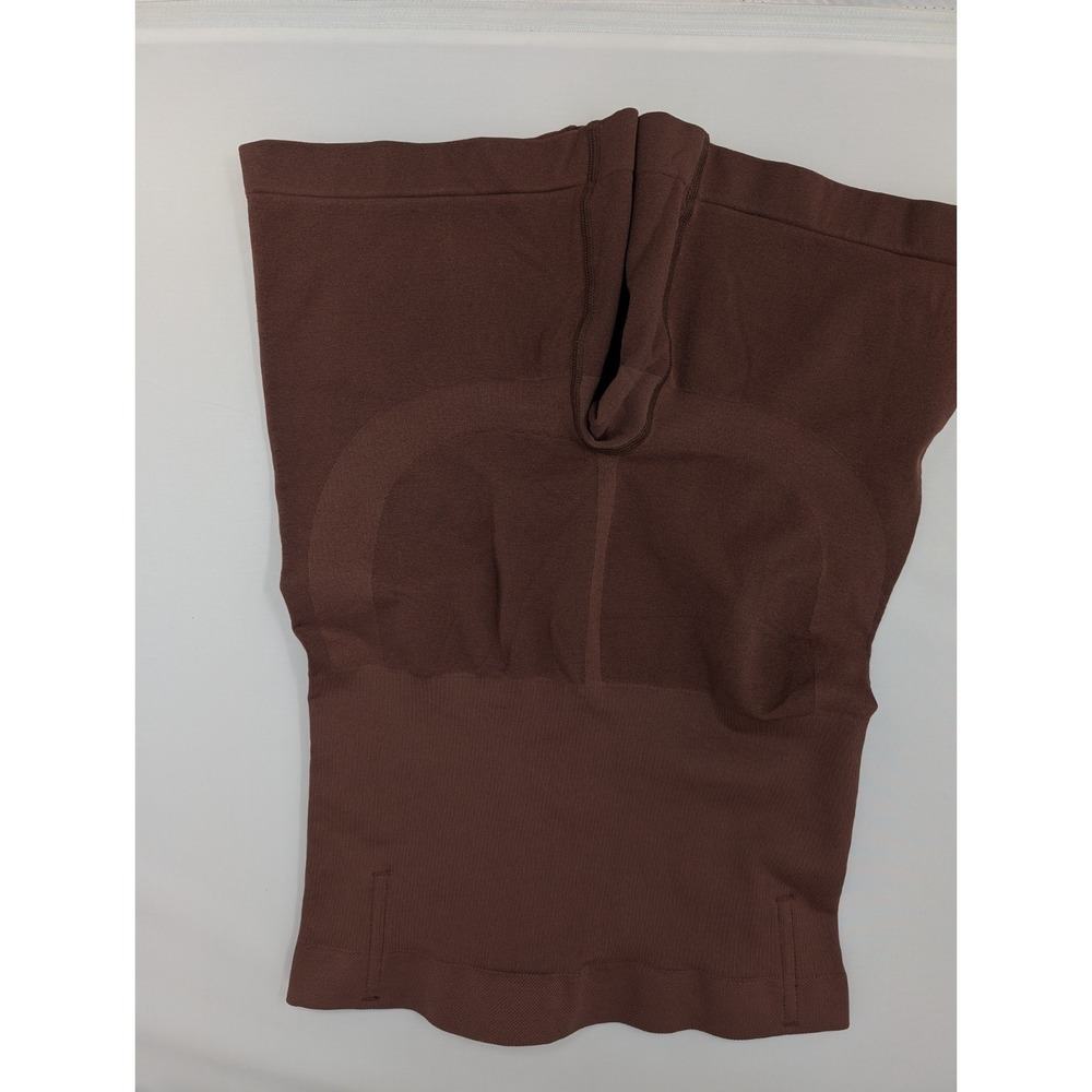 Shapewear Women's XL Bottoms Nylon Spandex Brown Rubber & Boning Inside Waist - Picture 2 of 6